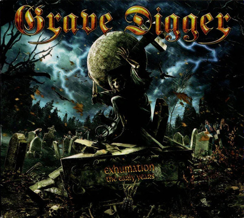 Grave digger exhumation - grave,